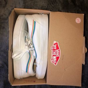 Size 8 rainbow vans